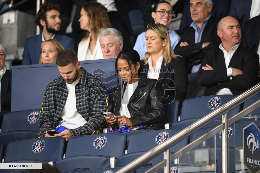 M Pokora And Christina Milian At France and Iceland - Paris