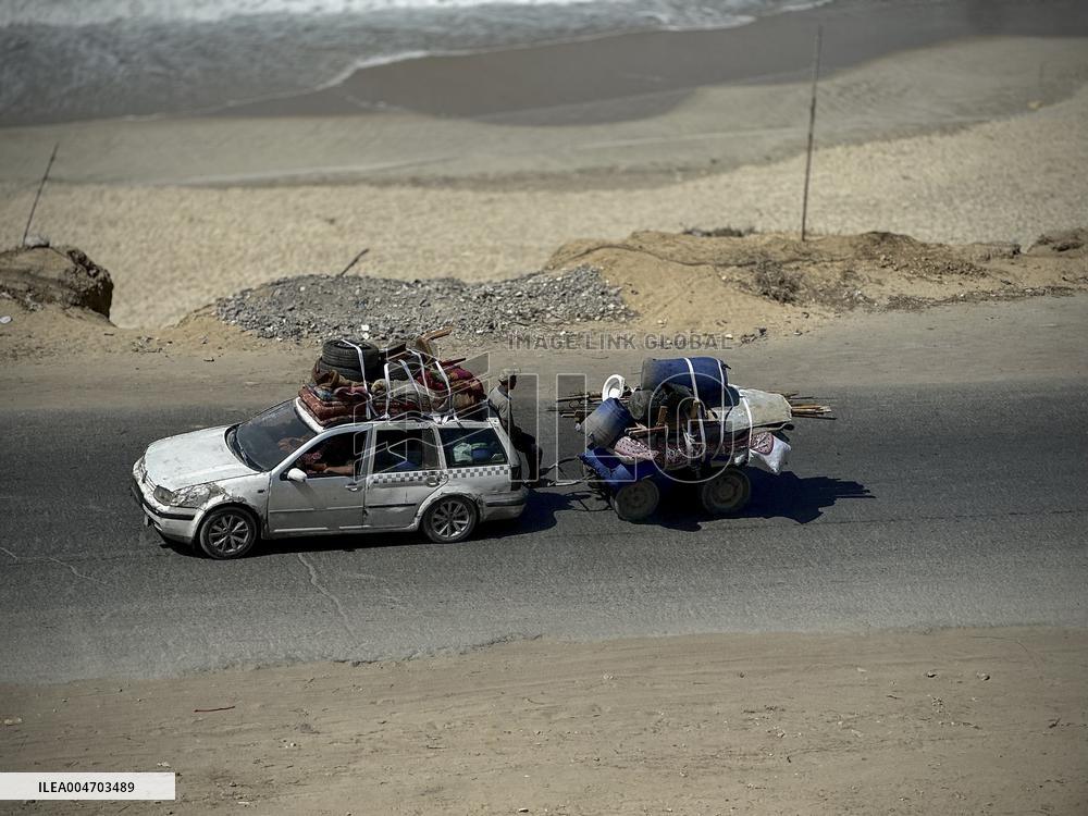 Civilian Evacuation Of Gaza