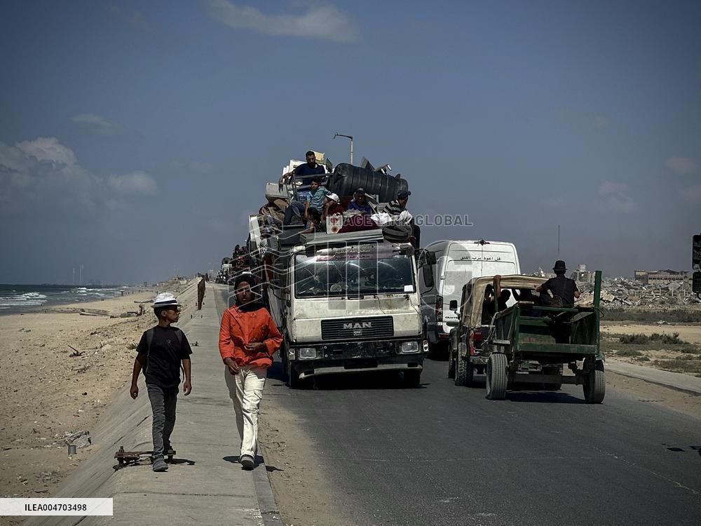 Civilian Evacuation Of Gaza