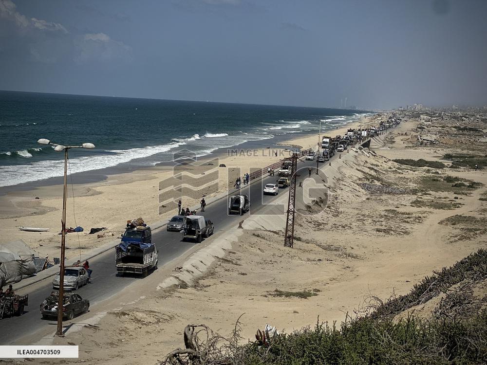Civilian Evacuation Of Gaza
