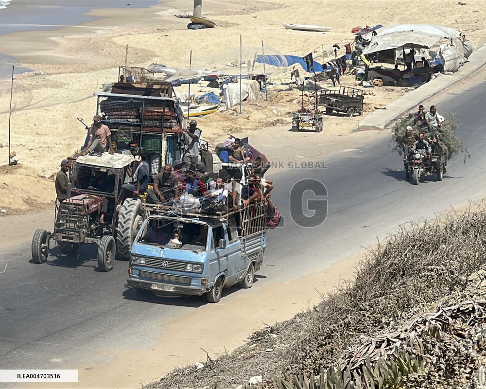 Civilian Evacuation Of Gaza