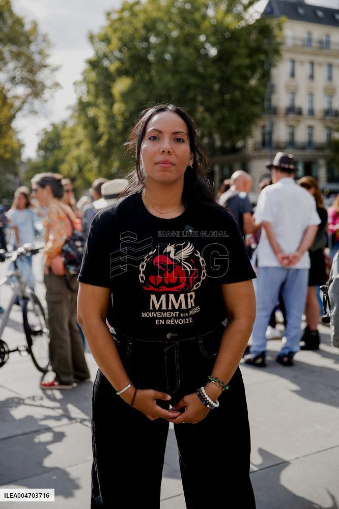 Demonstration by the Mothers in Revolt Movement - Paris