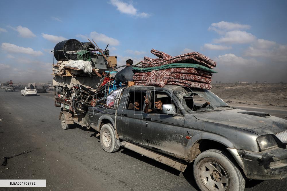 Civilian Evacuation Of Gaza