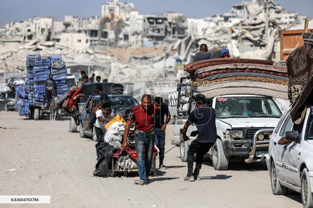 Civilian Evacuation Of Gaza
