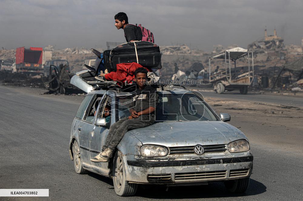 Civilian Evacuation Of Gaza