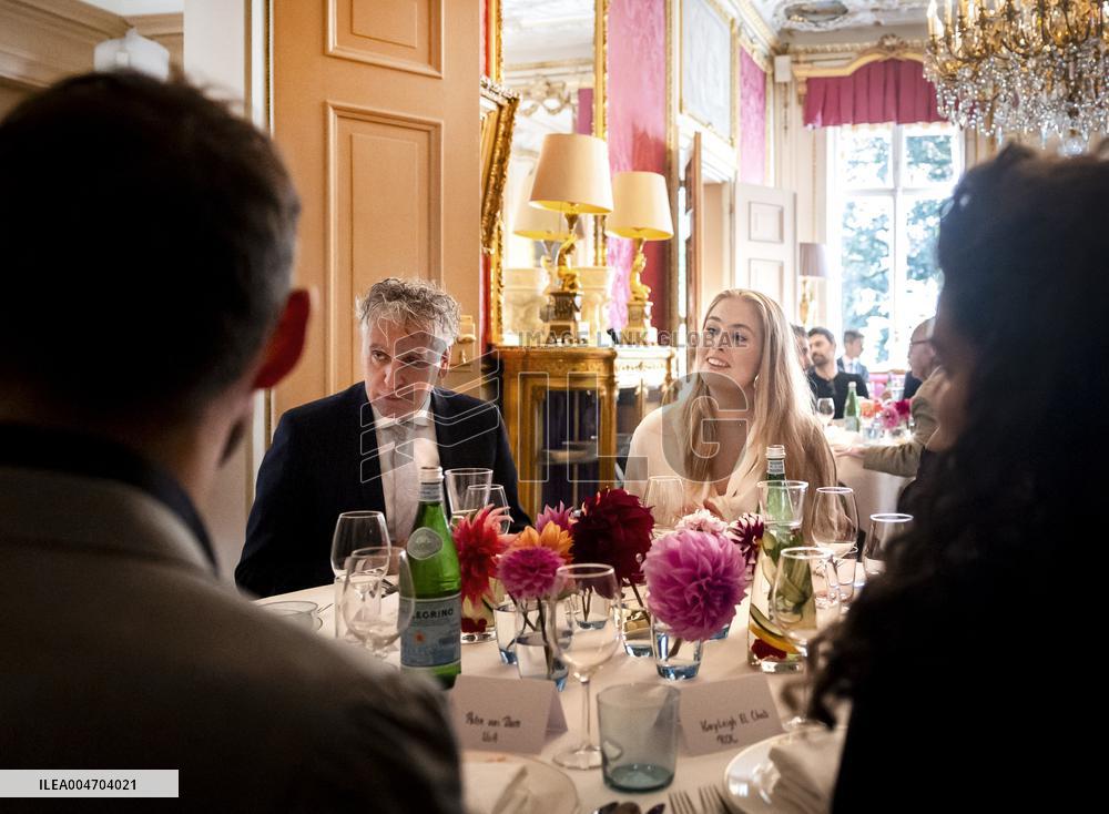 Princess Amalia Visits Amsterdam City Council - Netherlands