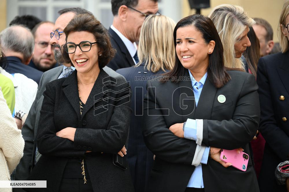 Handover Ceremony At Hotel de Matignon - Paris