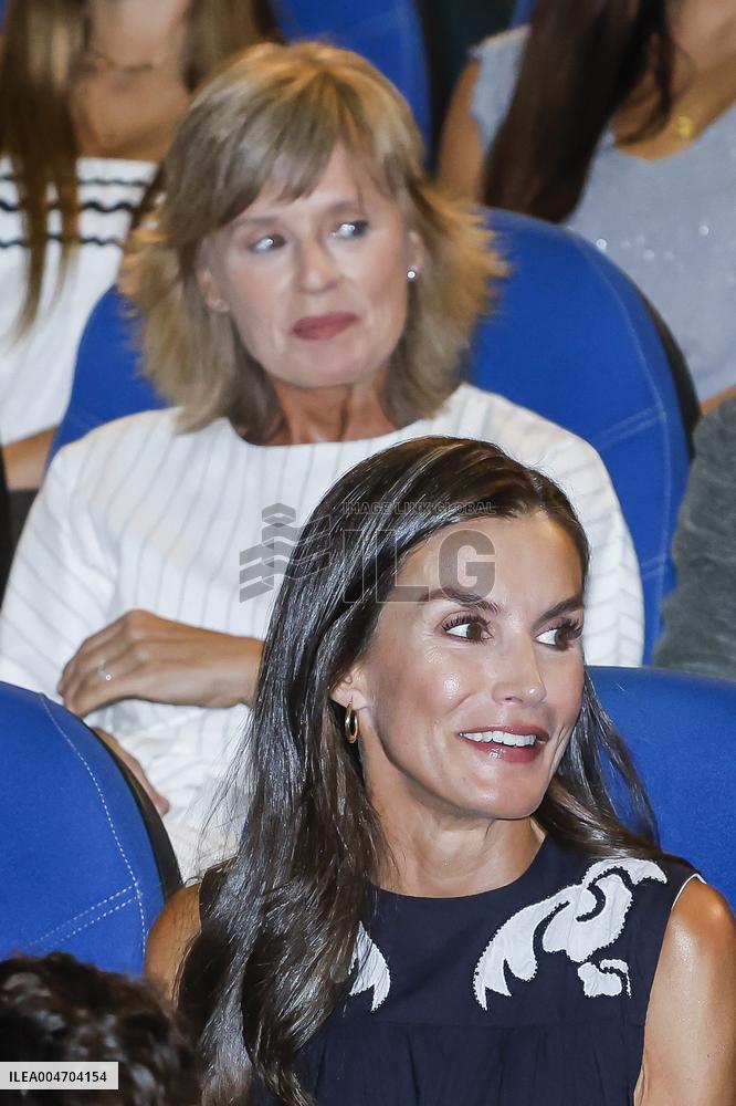 Queen Letizia at Women, Sport and Society Forum - Madrid