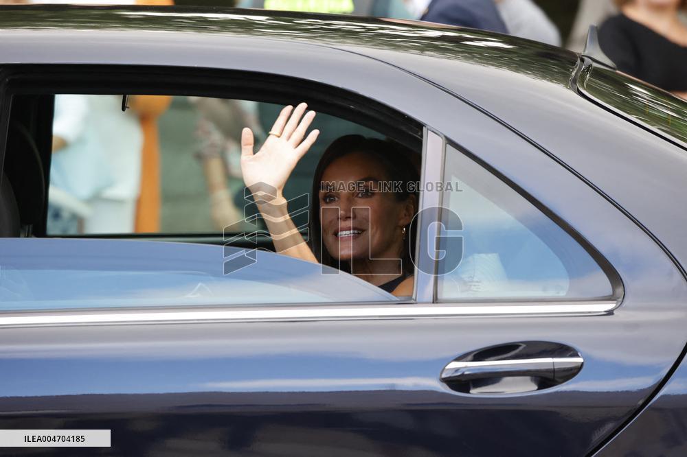 Queen Letizia At Women, Sport And Society Forum - Madrid