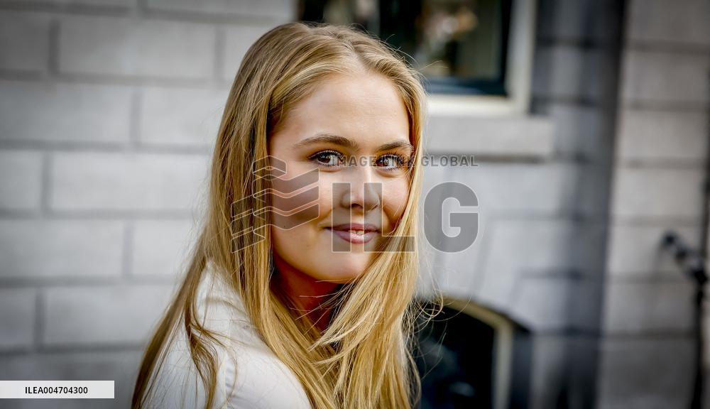 Princess Amalia Visits Amsterdam City Council - Netherlands