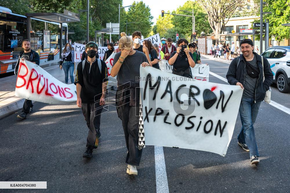 Bloquons Tout Demonstration - Aix-en-Provence