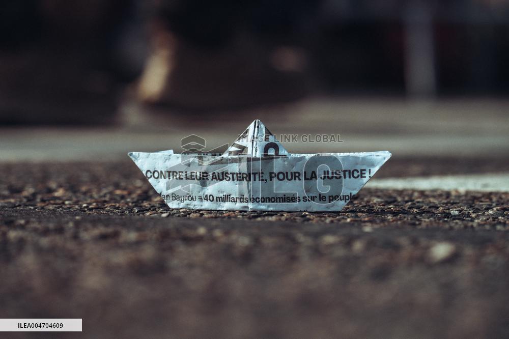 Bloquons Tout Demonstration - Grenoble