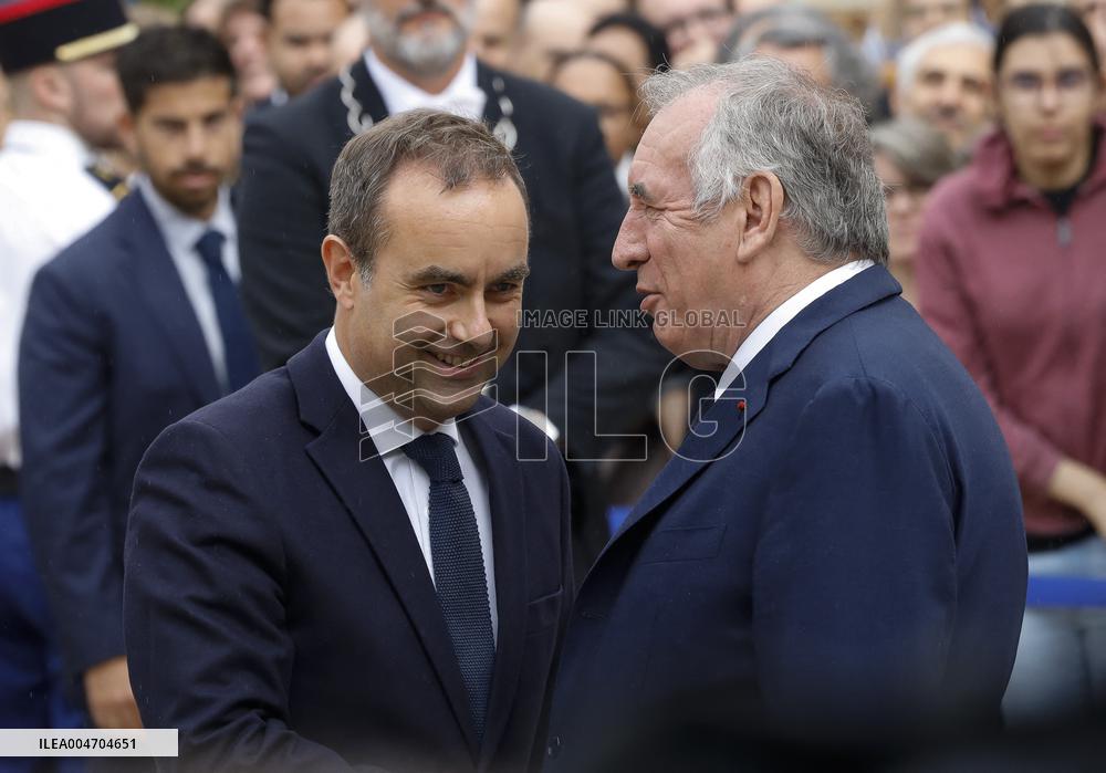 Handover Ceremony At Hotel de Matignon - Paris