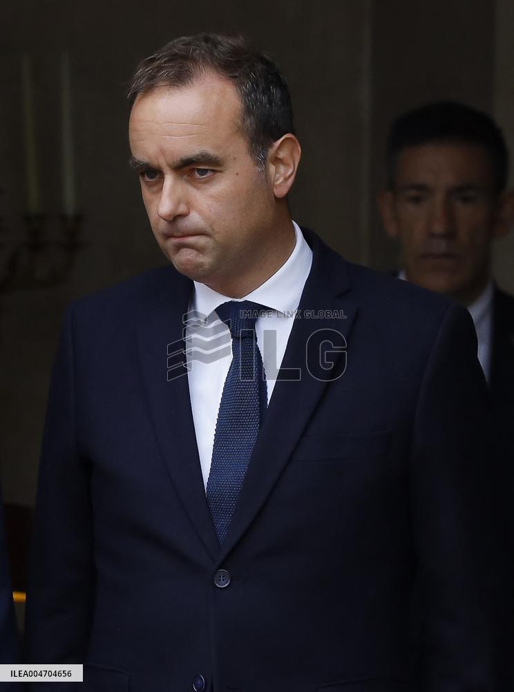 Handover Ceremony At Hotel de Matignon - Paris