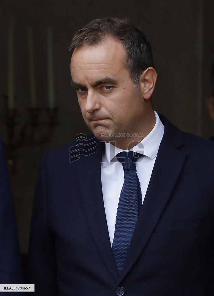 Handover Ceremony At Hotel de Matignon - Paris