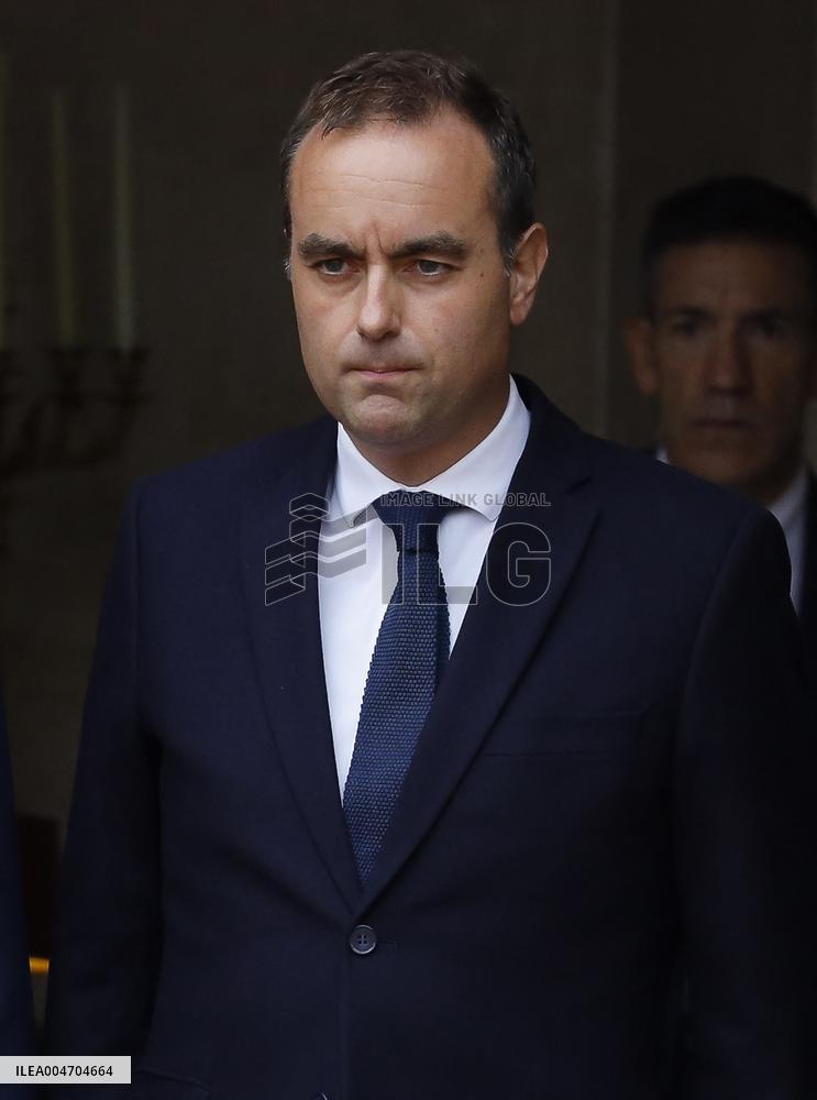 Handover Ceremony At Hotel de Matignon - Paris