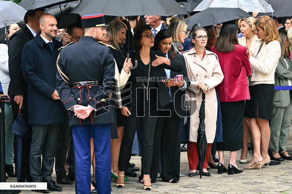 Handover Ceremony At Hotel de Matignon in Paris FA