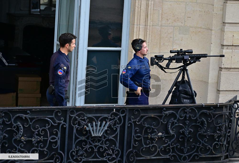 Handover Ceremony At Hotel de Matignon - Paris
