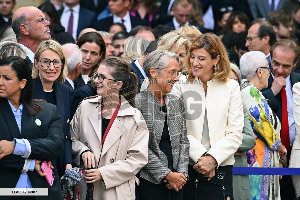 Handover Ceremony At Hotel de Matignon in Paris FA
