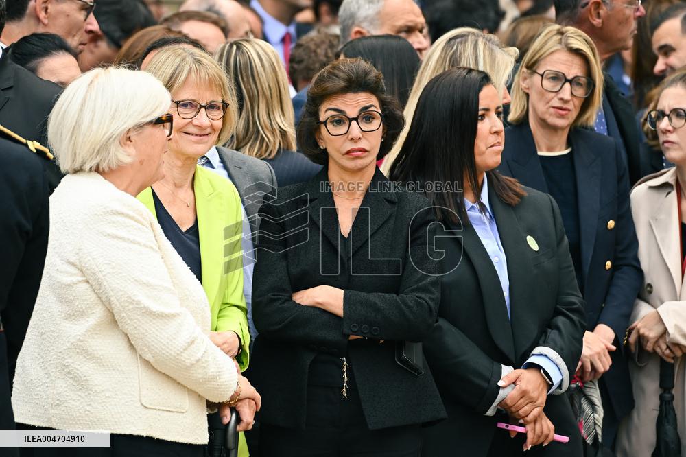 Handover Ceremony At Hotel de Matignon in Paris FA