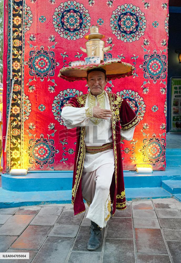 Samawar Dance Performance In Urumqi - China