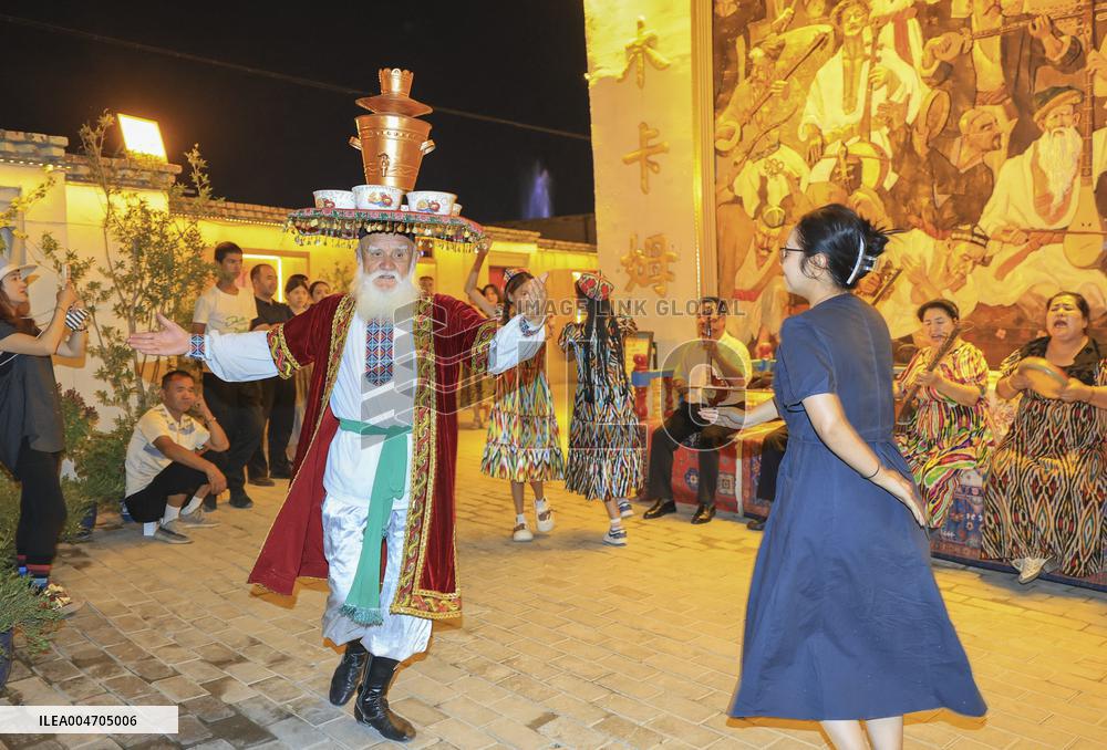 Samawar Dance Performance In Urumqi - China