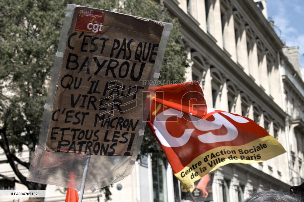 Bloquons-tout At Chatelet - Paris