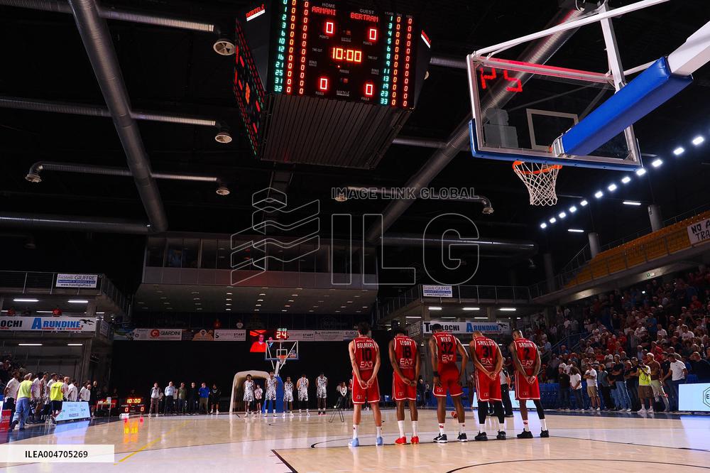 BASKET - Amichevole - Memorial Gianluca Bottacin - EA7 Emporio Armani Milano vs Bertram Derthona Tortona