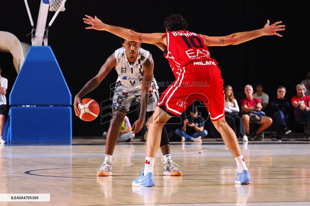 BASKET - Amichevole - Memorial Gianluca Bottacin - EA7 Emporio Armani Milano vs Bertram Derthona Tortona