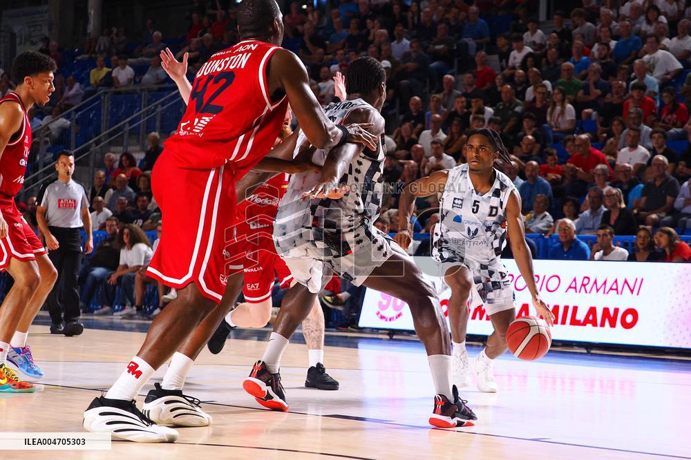 BASKET - Amichevole - Memorial Gianluca Bottacin - EA7 Emporio Armani Milano vs Bertram Derthona Tortona