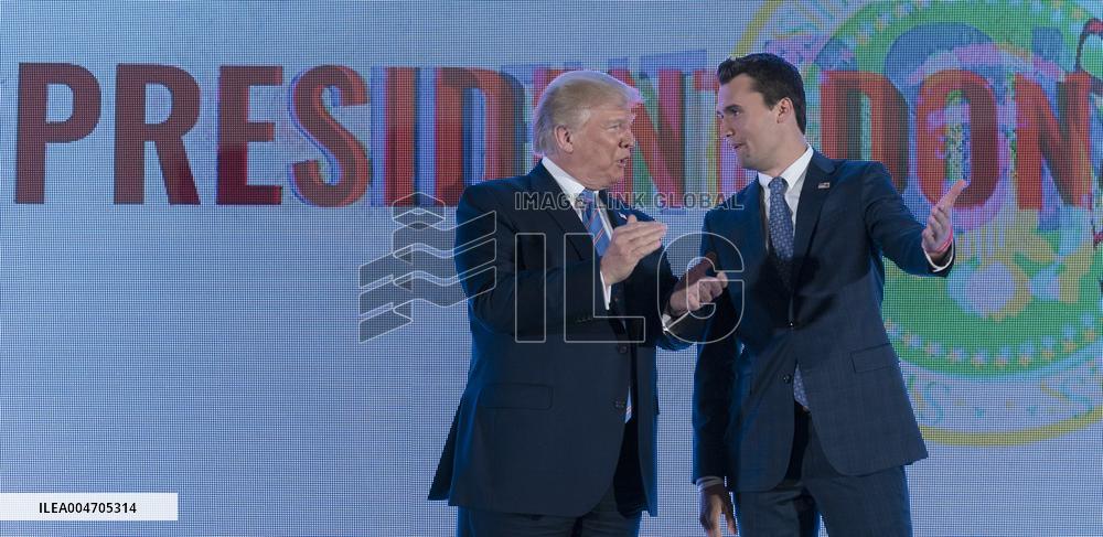 Trump Makes Remarks at Turning Point USA’s Teen Student Action Summit 2019