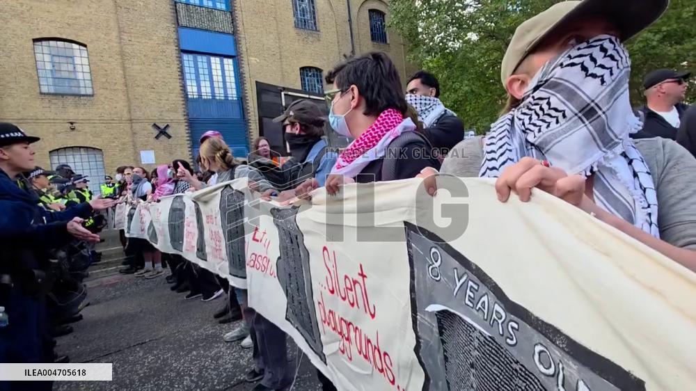 UK: DSEI Arms Fair Sparks Pro-Palestine Protests in London 3
