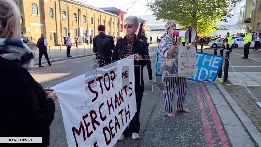 UK: DSEI Arms Fair Sparks Pro-Palestine Protests in London