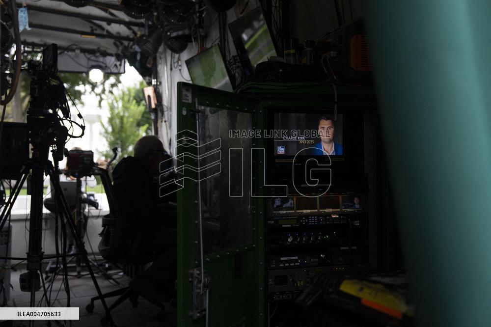 White House Lowers Flag After Charlie Kirk’s Death - DC