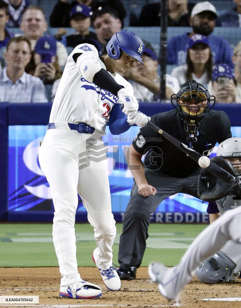 Baseball: Rockies vs. Dodgers