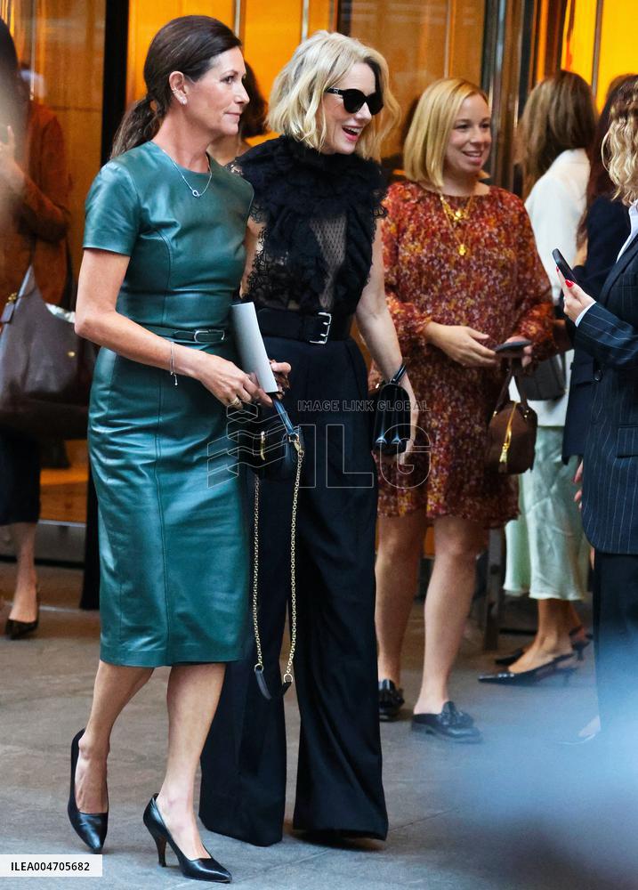 NYFW - Celebs At The Ralph Lauren Fashion Show