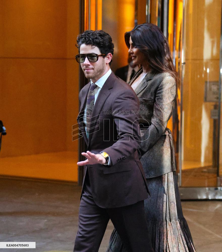 NYFW - Celebs At The Ralph Lauren Fashion Show