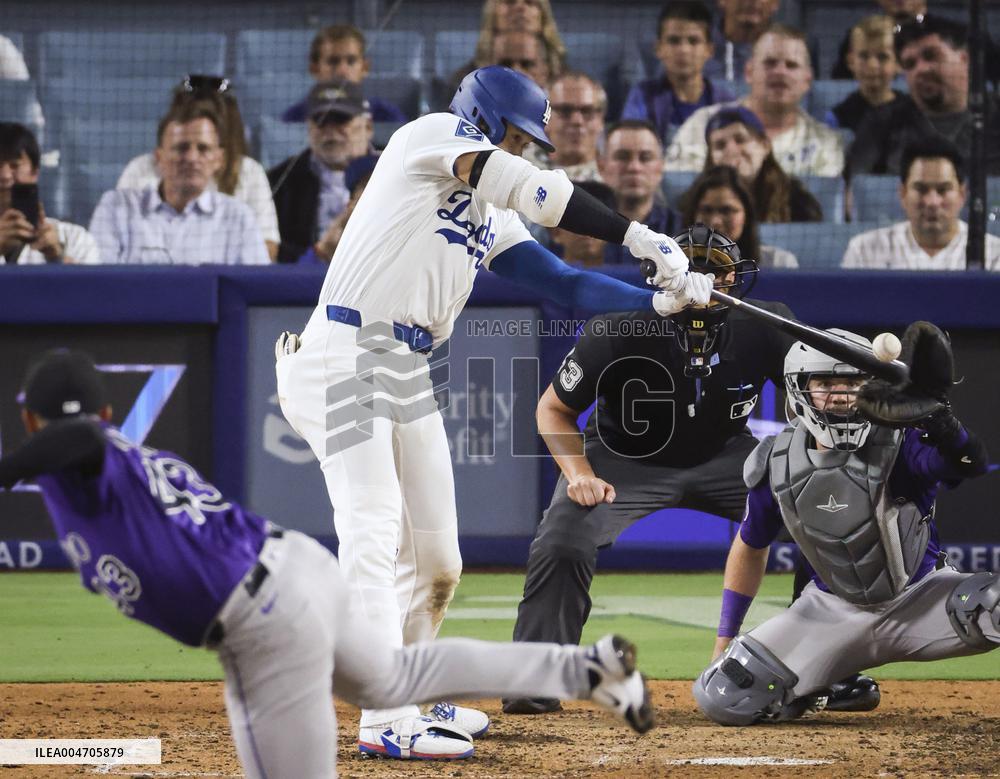 Baseball: Rockies vs. Dodgers
