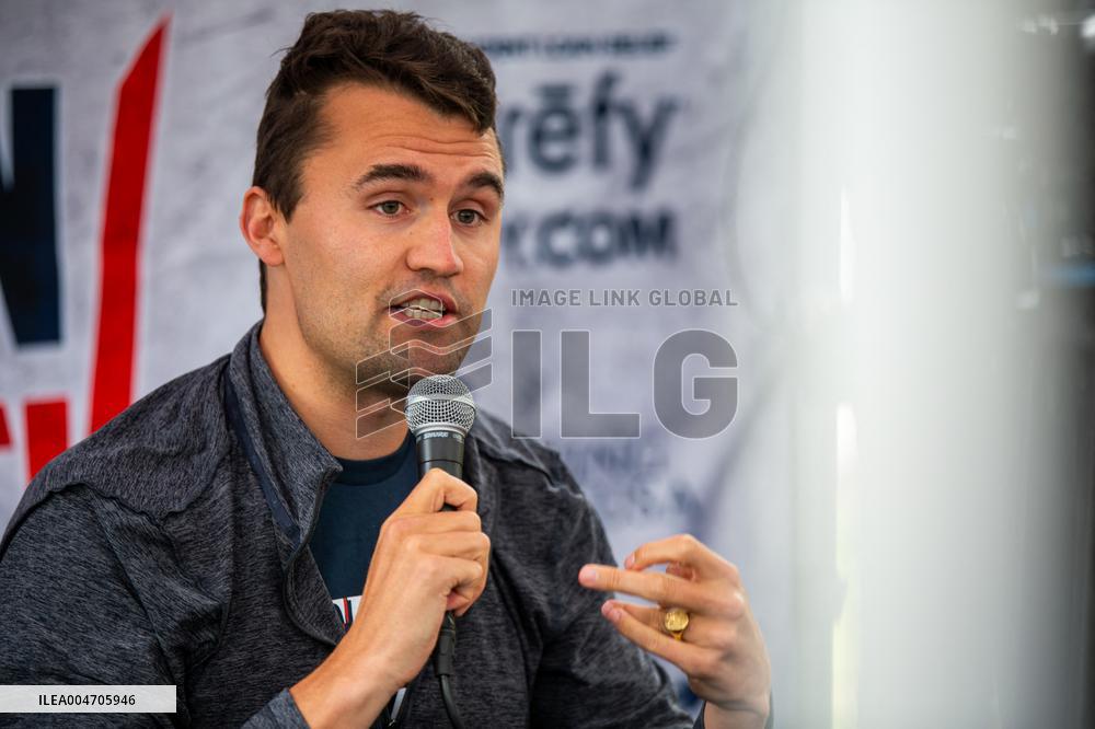 File - Trump Ally and Conservative Influencer Charlie Kirk Fatally Shot