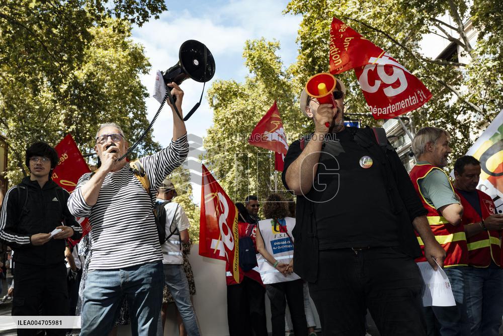 Bloquons Tout In Toulouse