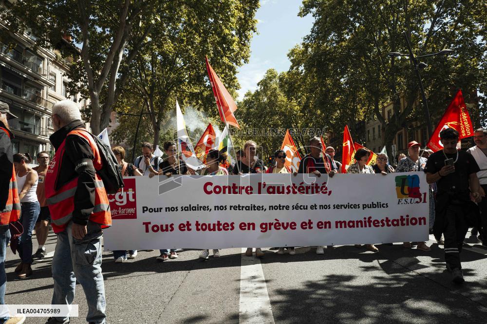 Bloquons Tout In Toulouse