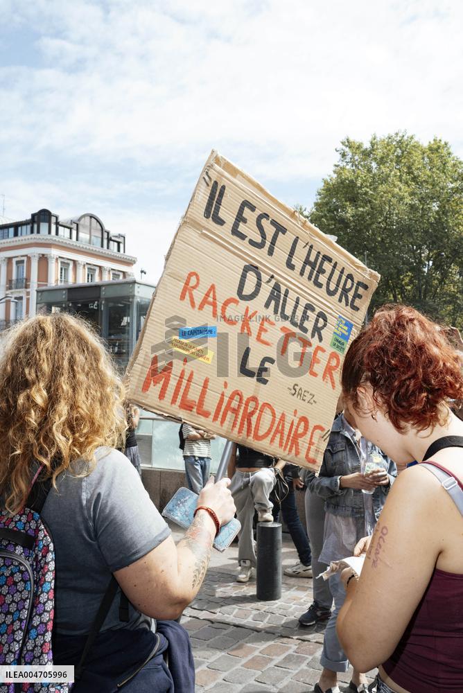 Bloquons Tout In Toulouse