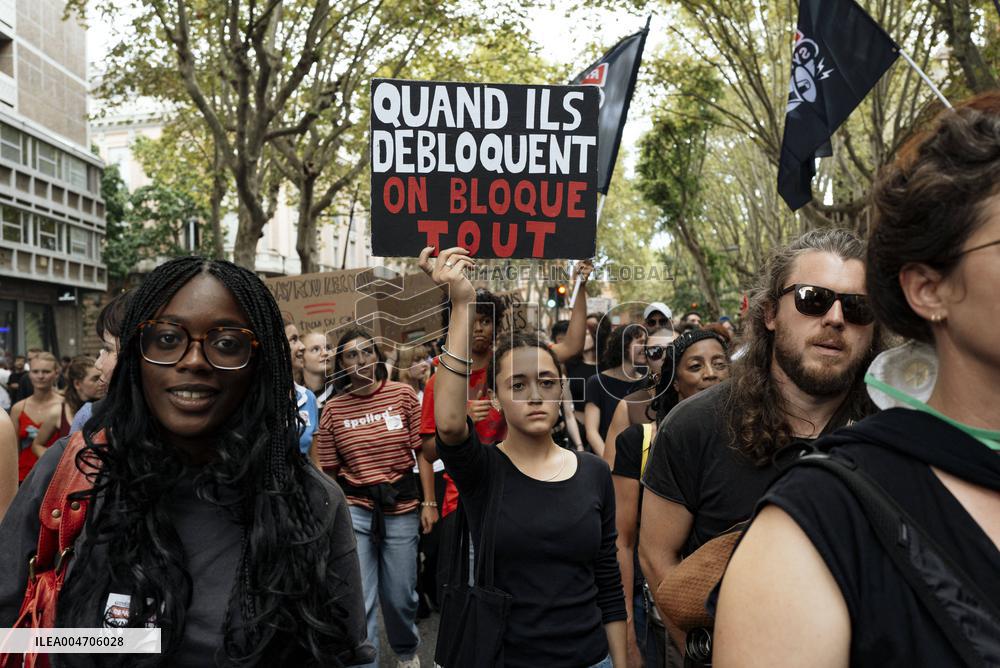 Bloquons Tout In Toulouse