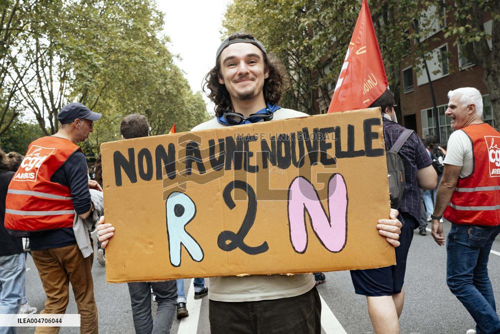 Bloquons Tout In Toulouse