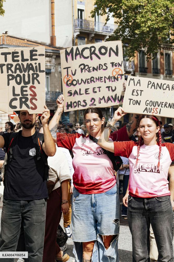 Bloquons Tout In Toulouse