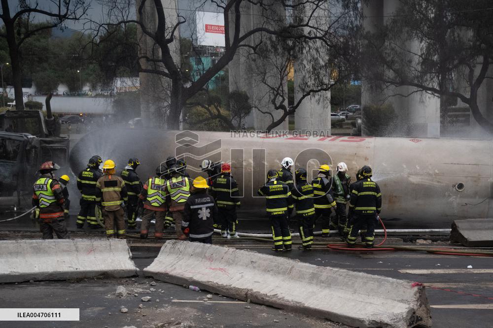 Gas Tanker Explosion Leaves More That 60 People Injured - Mexico