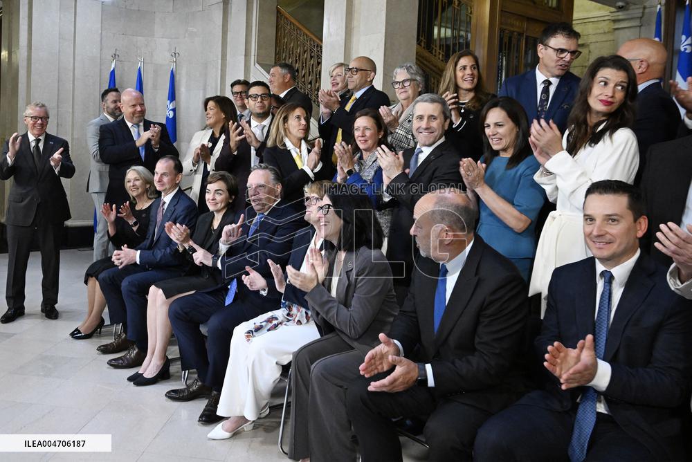 Quebec Premier Francois Legault Unveils New Cabinet In Quebec City - Canada