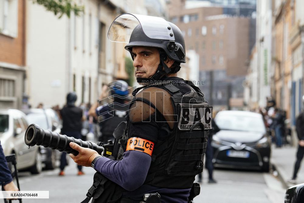 Bloquons Tout in Toulouse