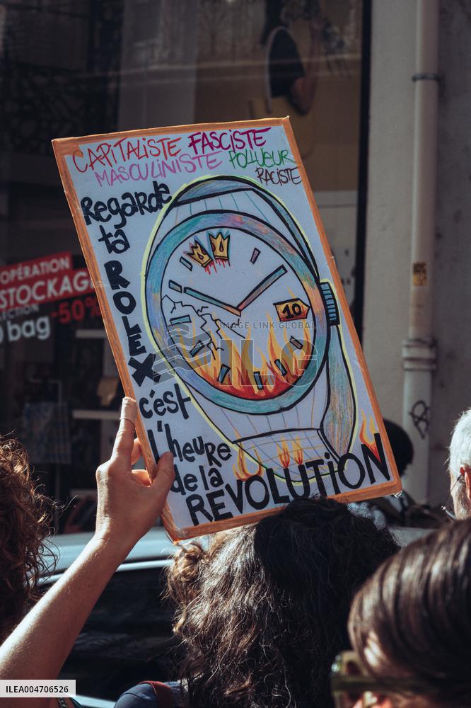 Bloquons Tout in Grenoble