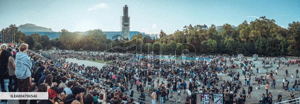 Bloquons Tout in Grenoble